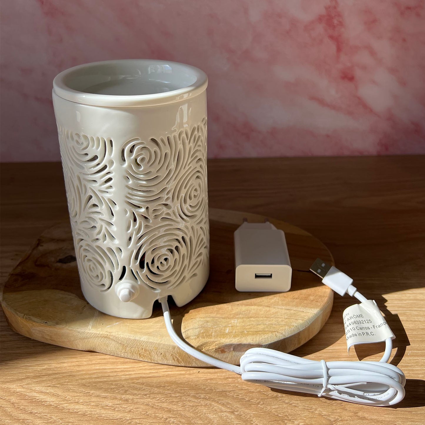 Brûleur électrique Rose