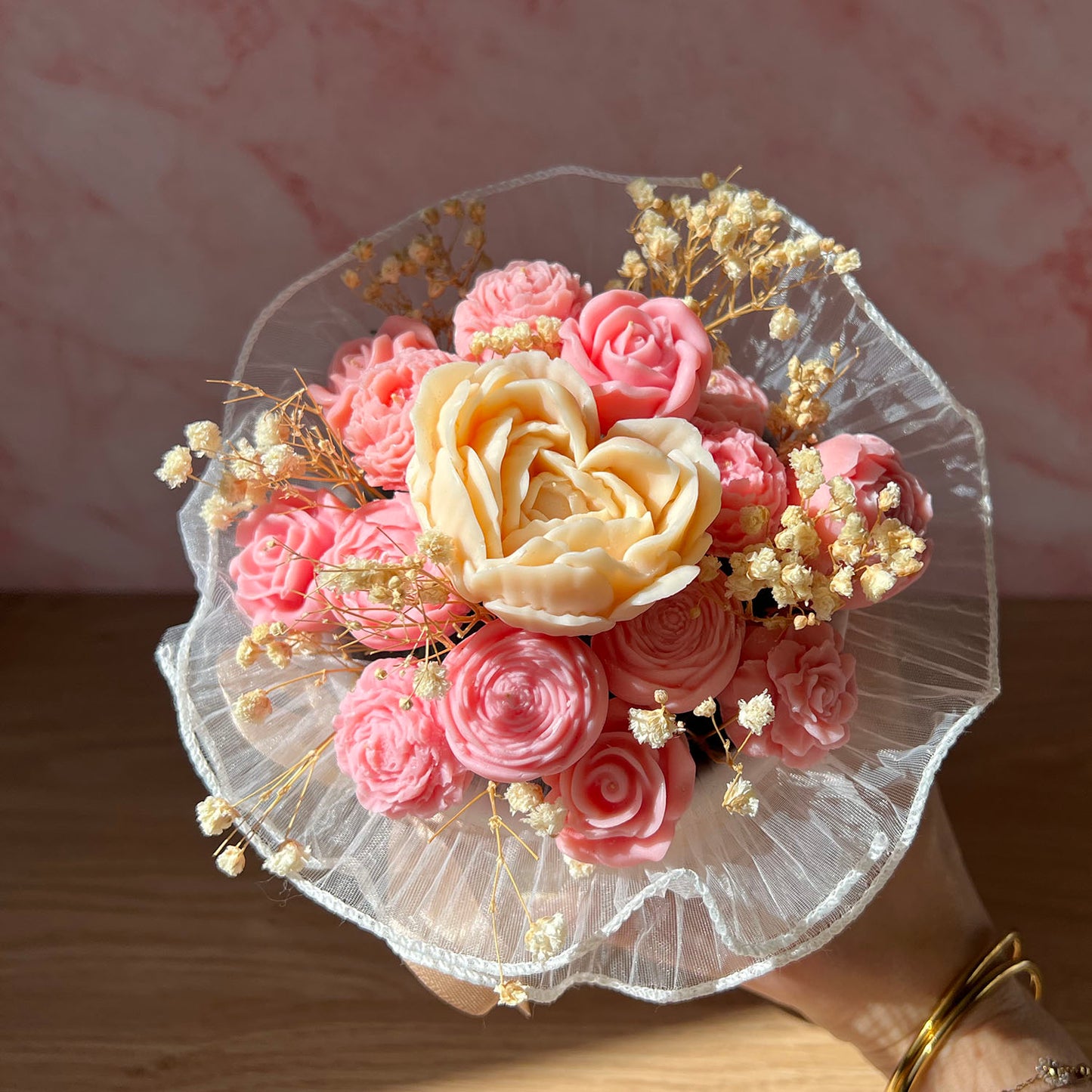 Mon bouquet parfumé 🌸 Fleurs en fondants parfumés