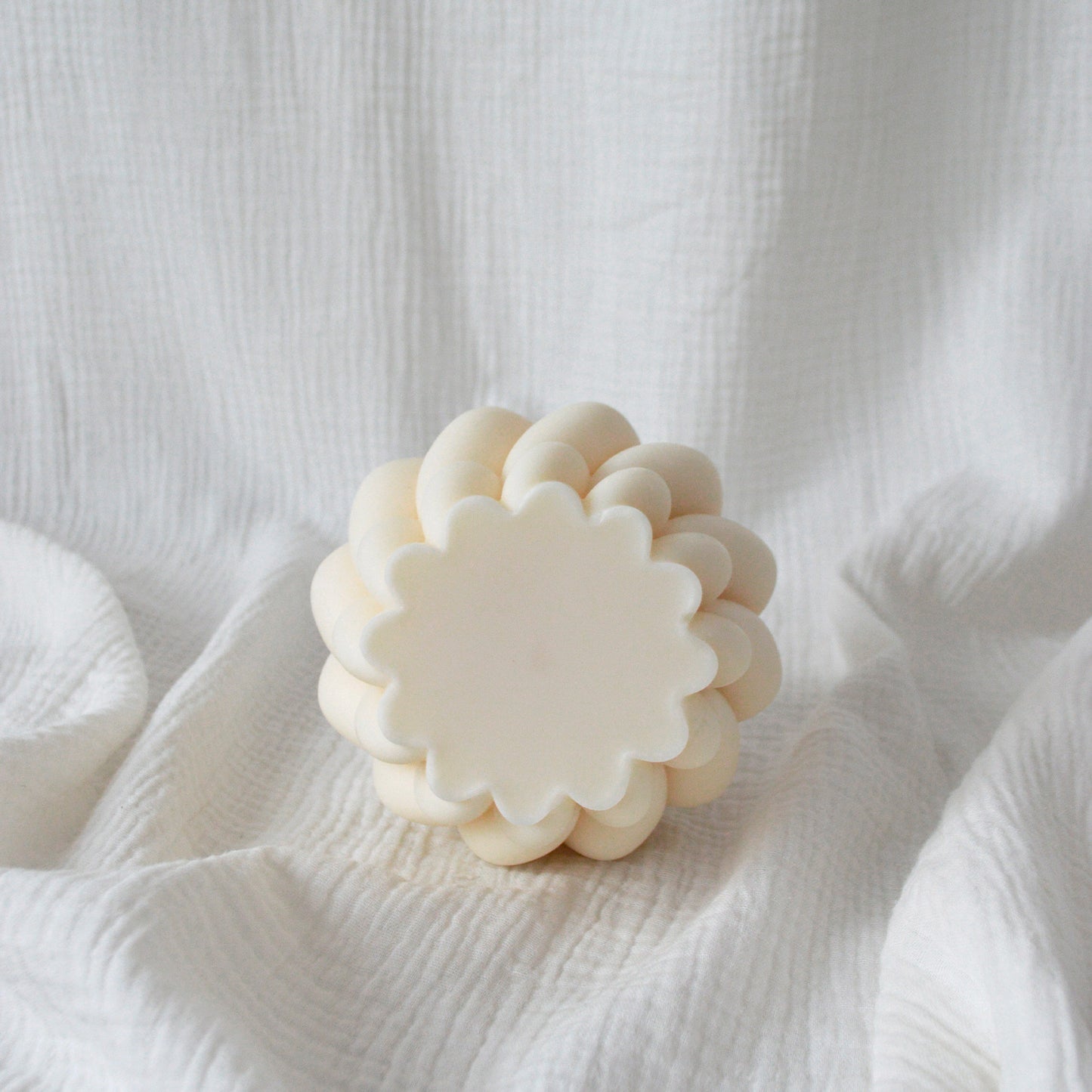 Bougie tressée décorative Jade