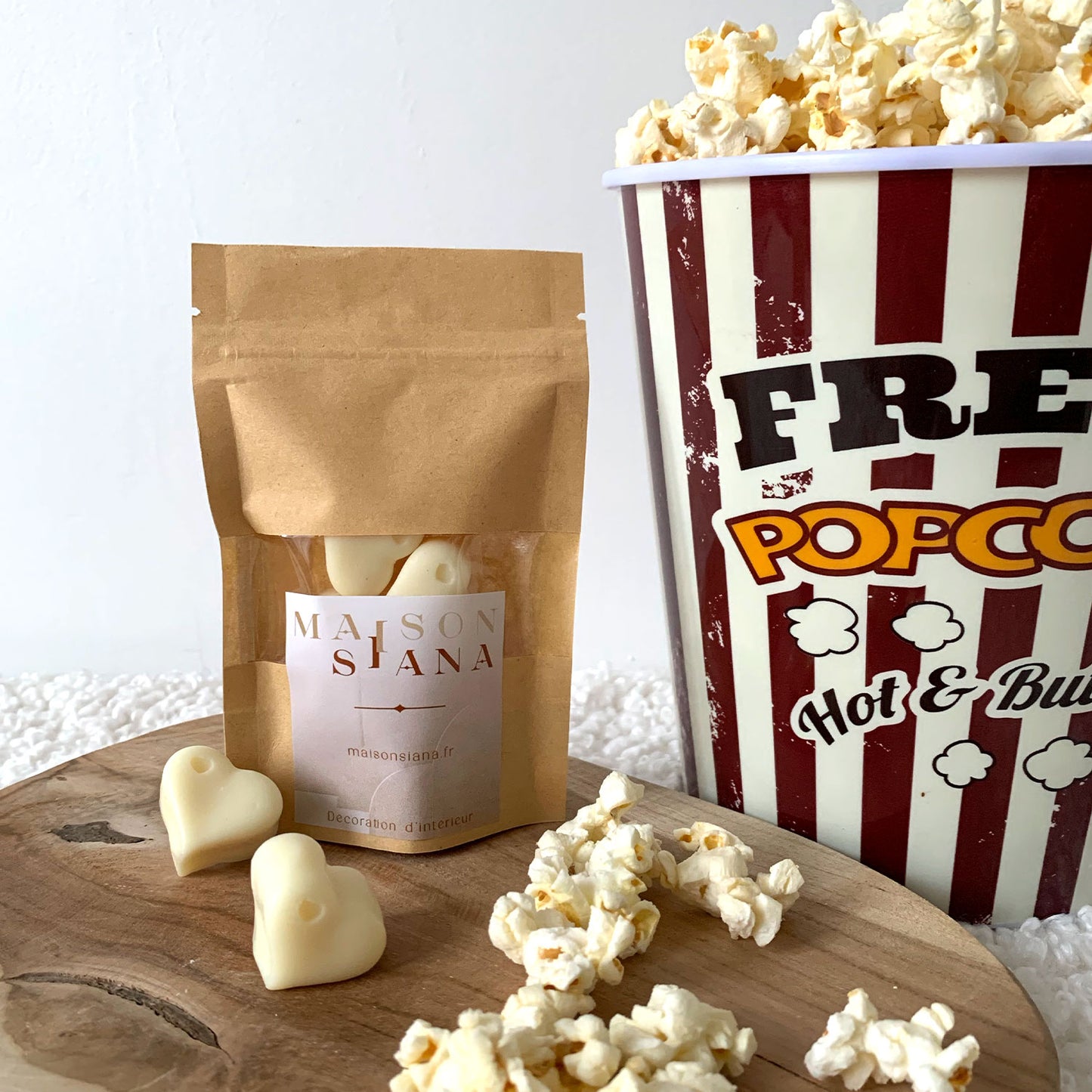 Sachet de fondants parfumés Pop corn 30g