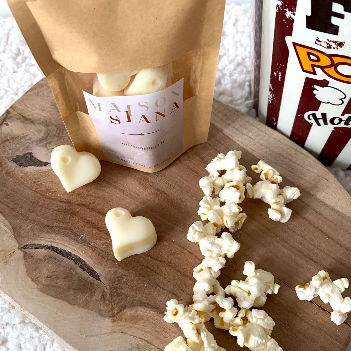 Sachet de fondants parfumés Pop corn 30g