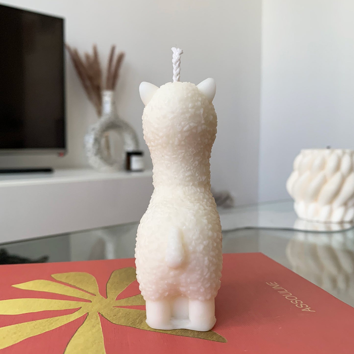 Bougie décorative Alpaga Maya