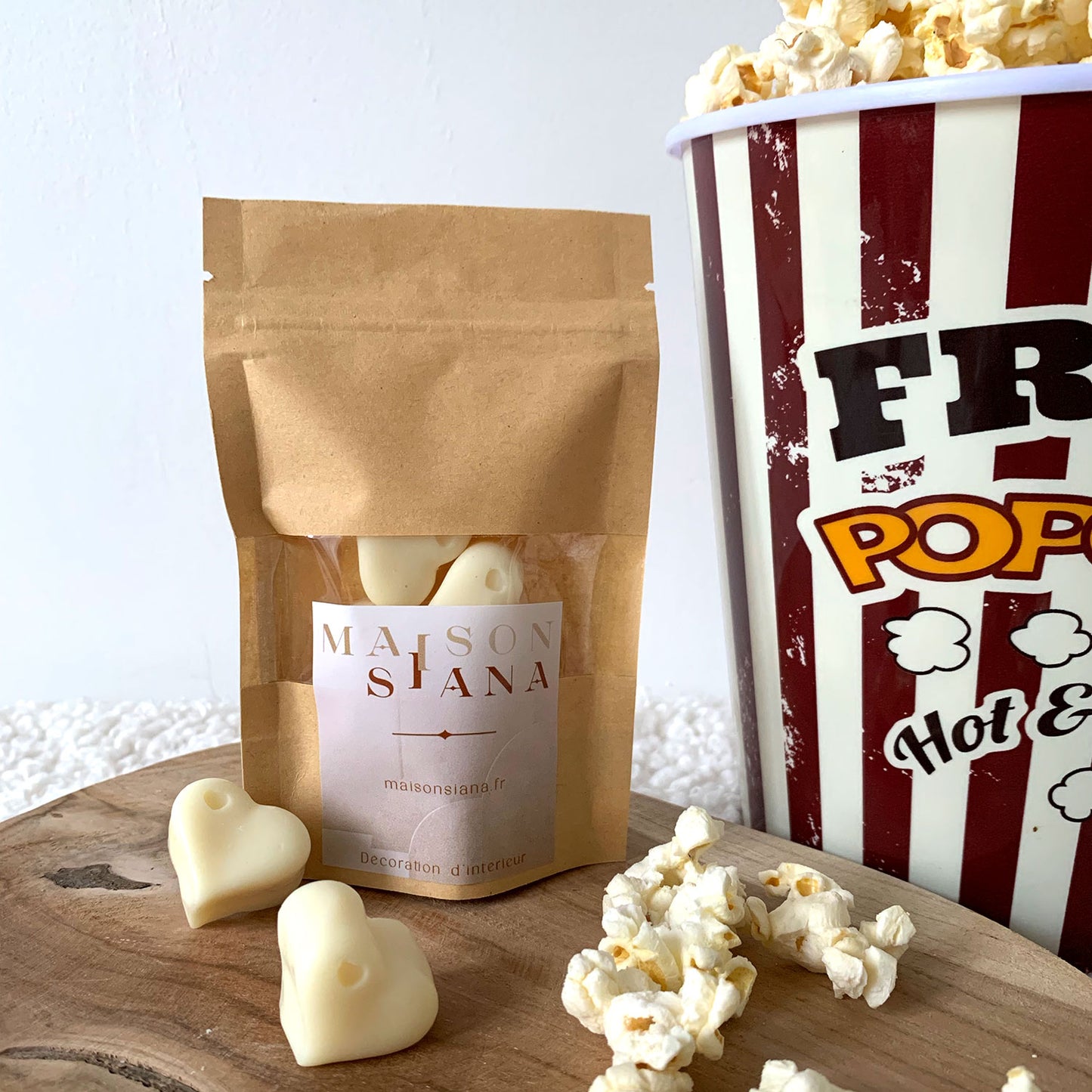 Sachet de fondants parfumés Pop corn 30g