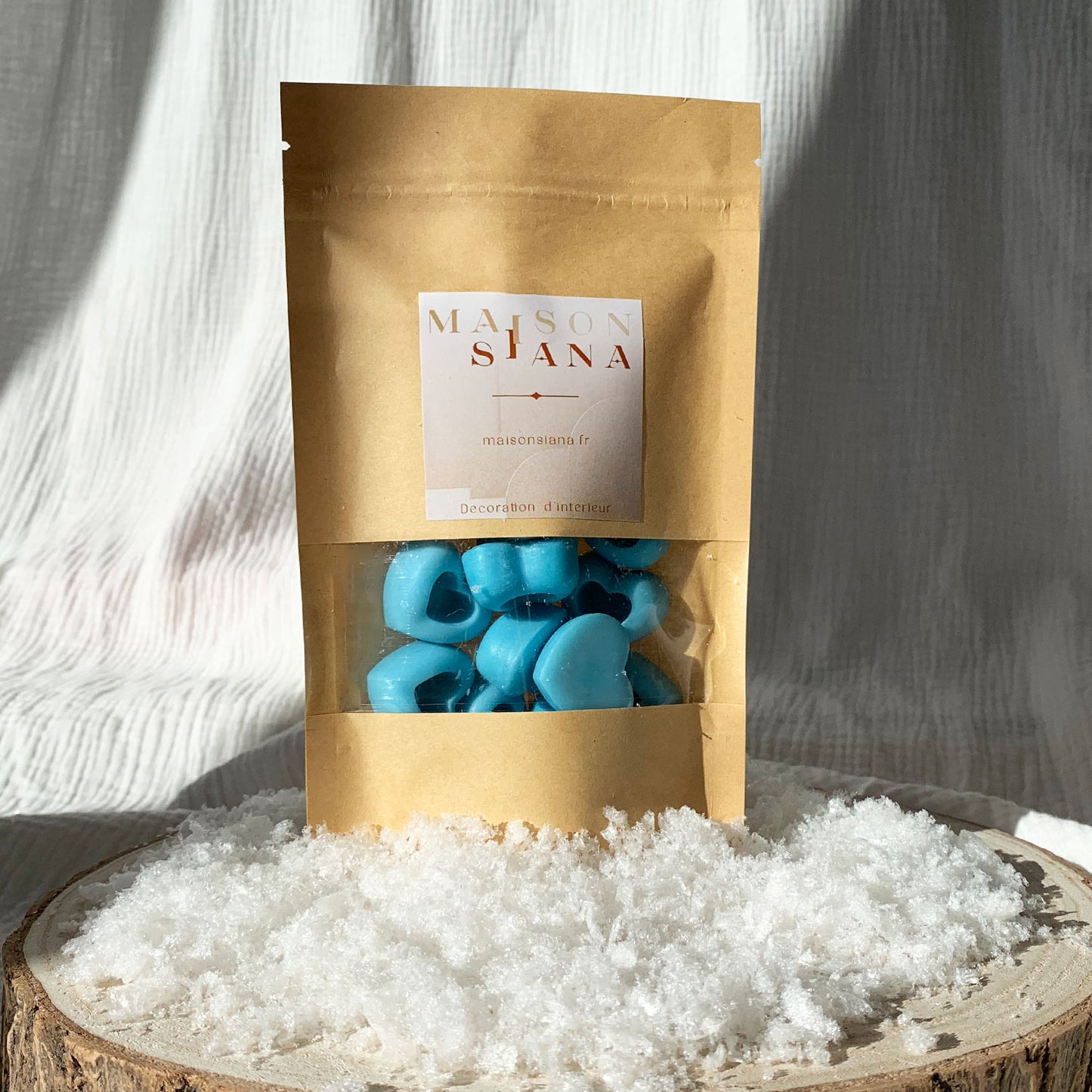 Sachet de fondants parfumés Flocons de neige 80g