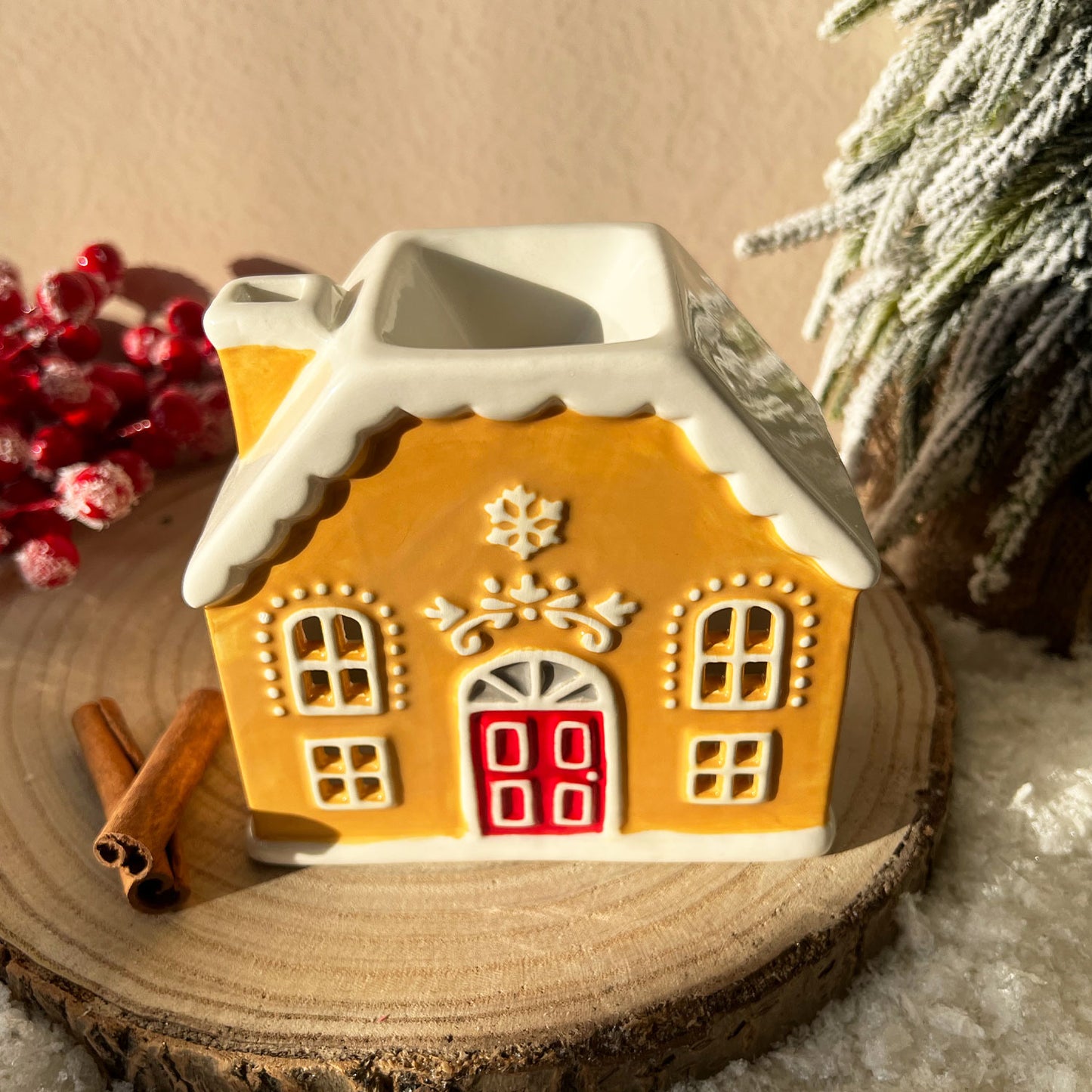 Diffuseur Maison pain d'épices Déco noël