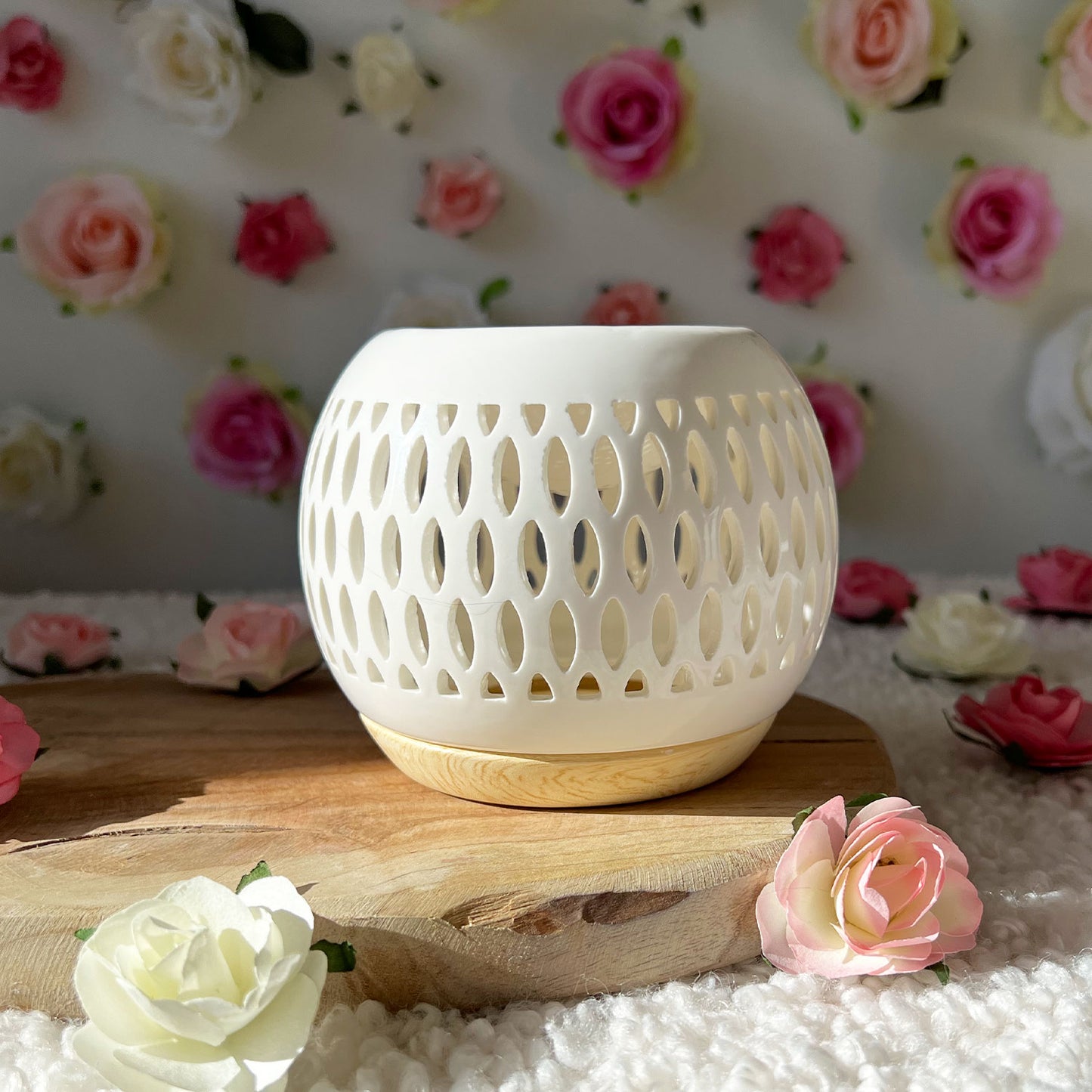 Brûle parfums ajouré Mia