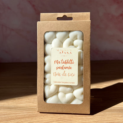 Tablette parfumée Noix de coco