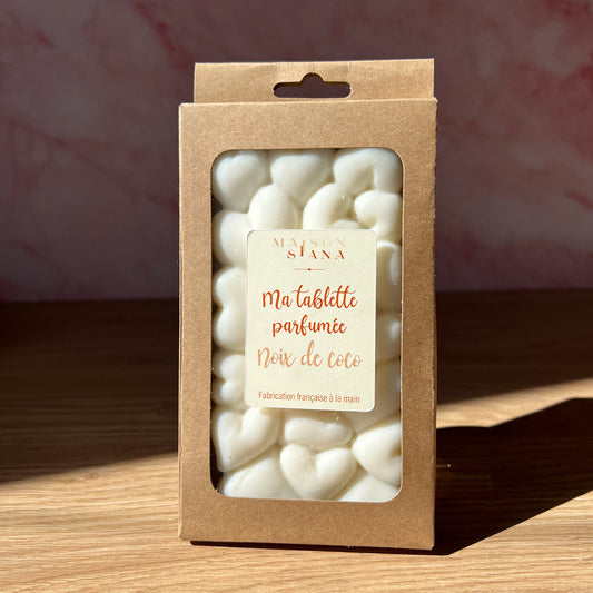 Tablette parfumée Noix de coco