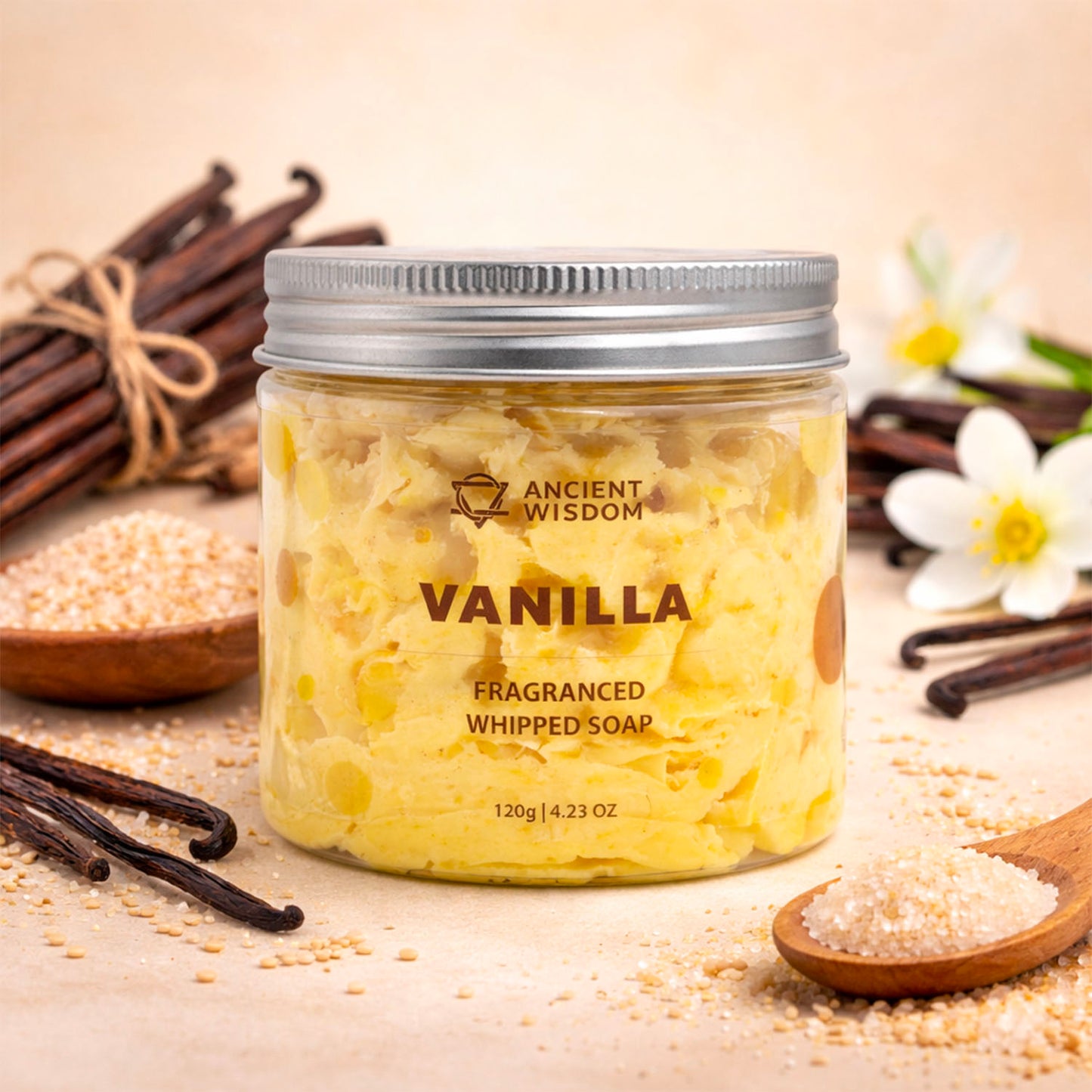 Savon fouetté Vanille