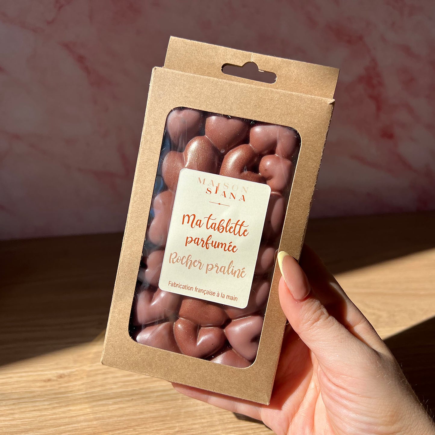Tablette parfumée Rocher praliné