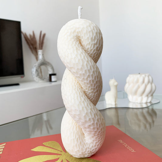 Bougie décorative Serpent Gaïa