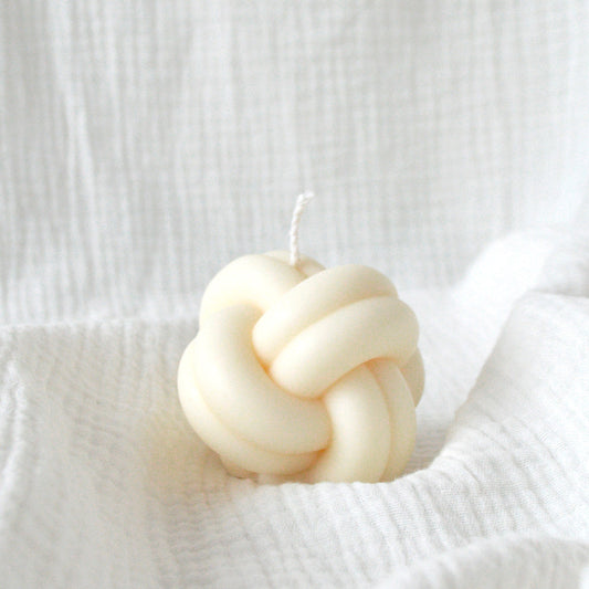 Bougie décorative petit Noeud Chloé