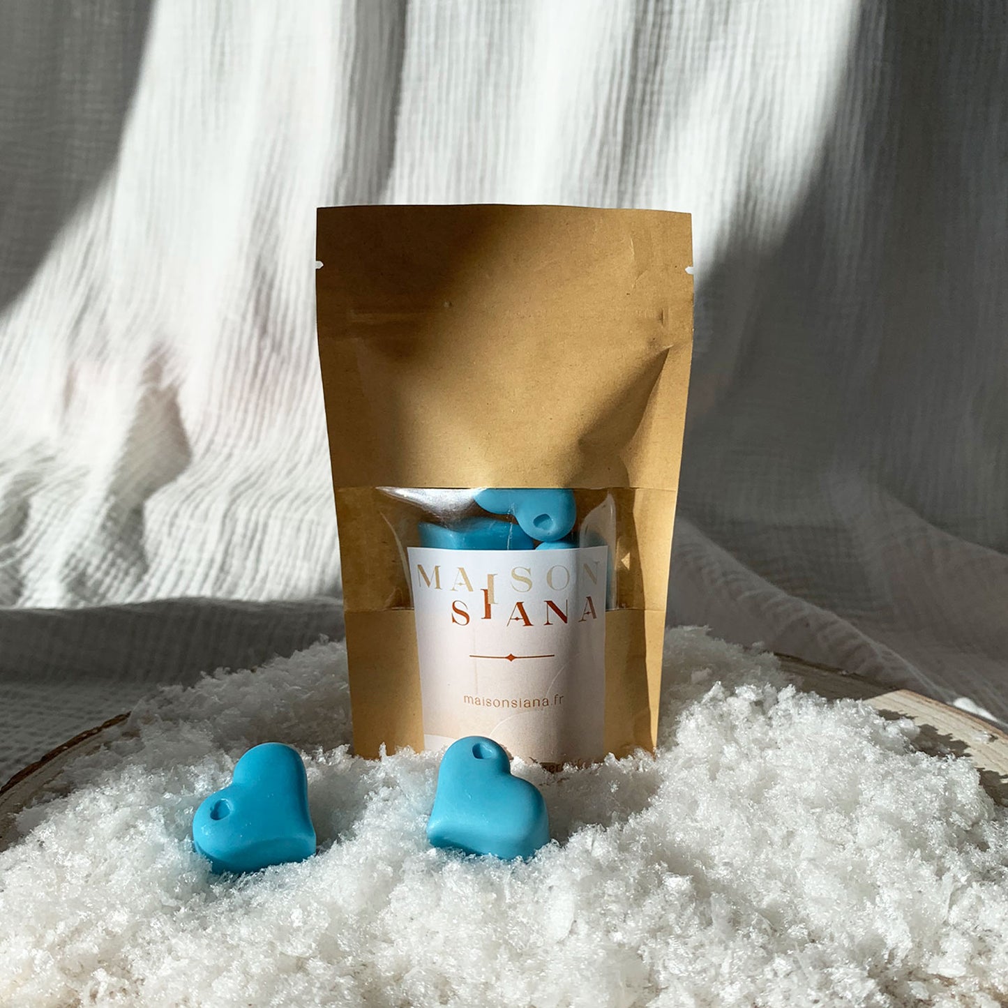 Sachet de fondants parfumés Flocons de neige 30g