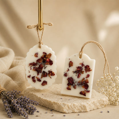 Suspension parfumée Musc blanc & Lavande pour armoire