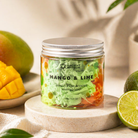 Savon fouetté Mangue Citron vert