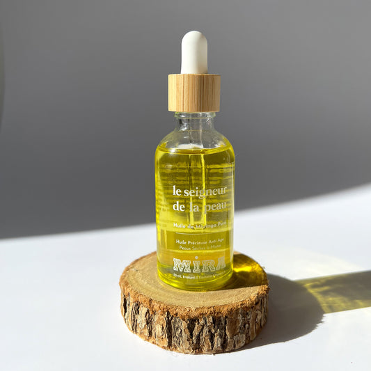 Huile de Moringa pure Anti-Age - Le seigneur de la peau