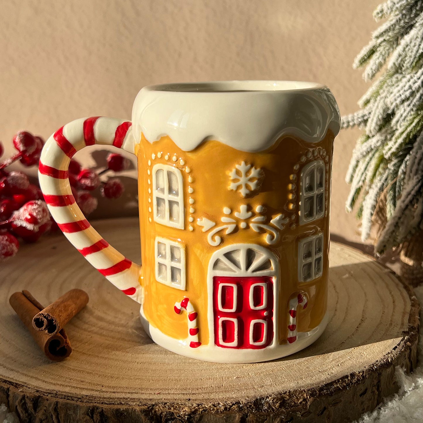 Mug Maison pain d'épices - Tasse de Noël