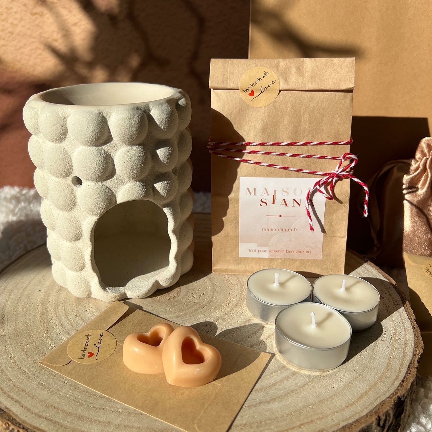 Petit coffret cadeau fondants parfumés Emily