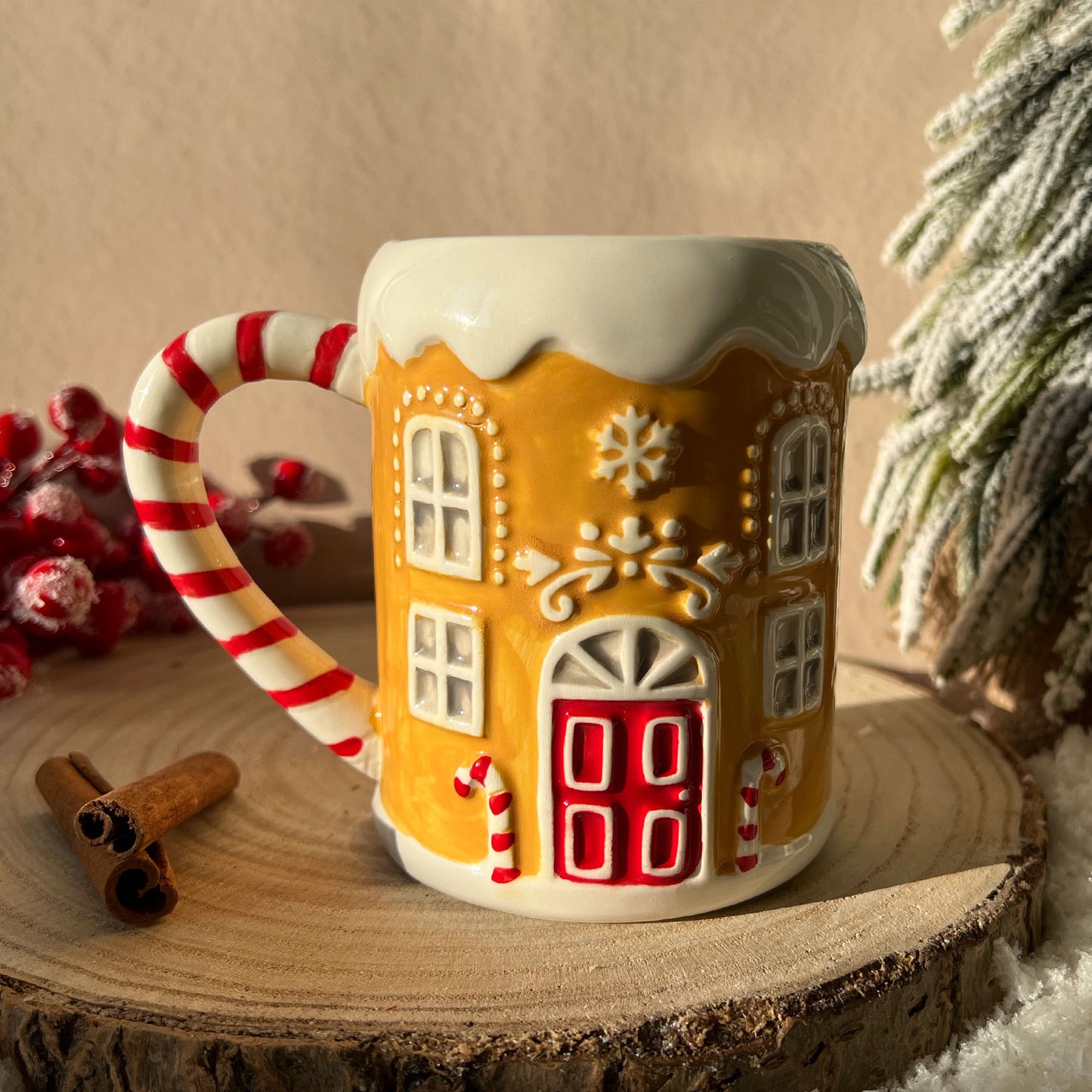 Mug Maison pain d'épices - Tasse de Noël