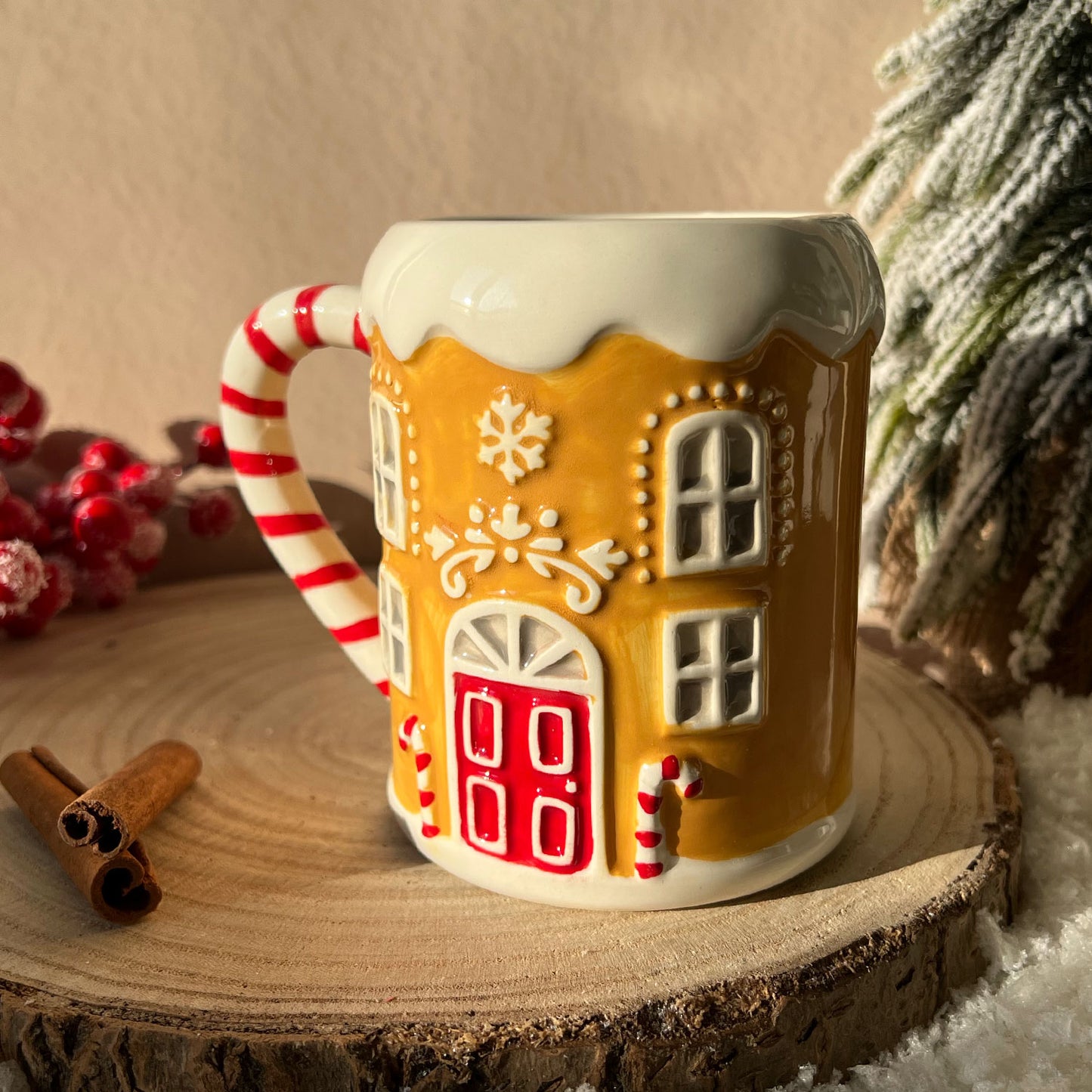 Mug Maison pain d'épices - Tasse de Noël